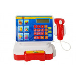 Registračná pokladňa s kalkulačkou a nápojmi